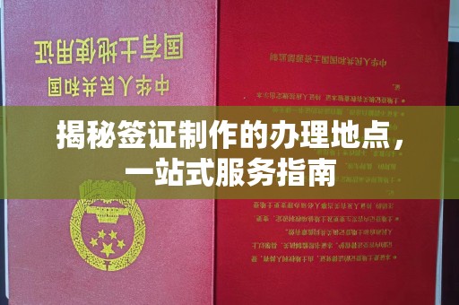 九台揭秘签证制作的办理地点，一站式服务指南