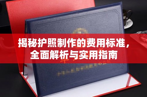 九台揭秘护照制作的费用标准，全面解析与实用指南